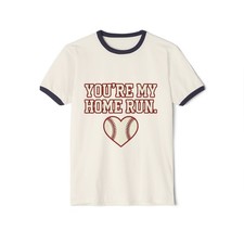 You’re My Home Run Ringer Tee | Baseball Valentine Shirt Game Day Gift
