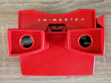 VINTAGE VIEWMASTER RED MODEL G VIEWER RETRO TOY RARE 1970's WORKING   R140