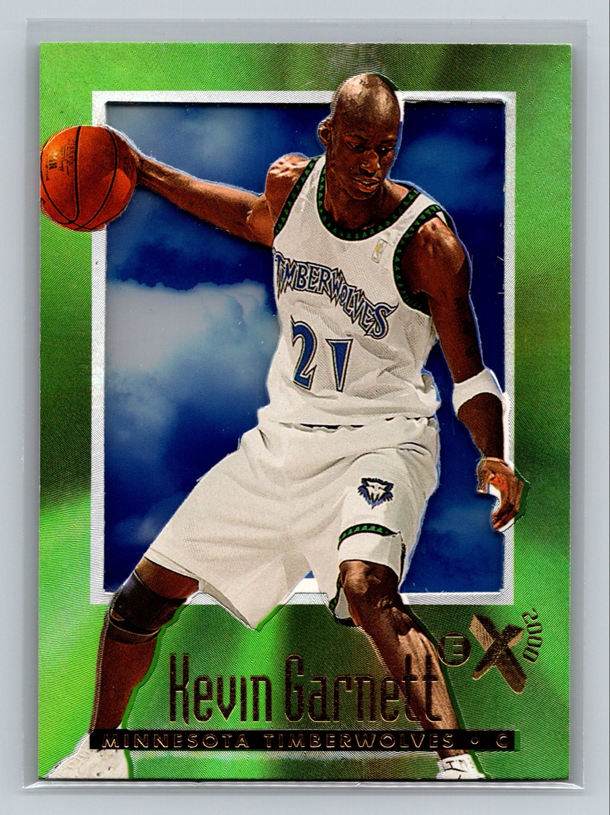 1996-97 Skybox E-X2000 - Kevin Garnett #40
