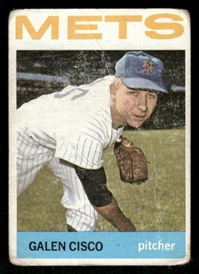 1964 Topps Baseball Card #202 Galen Cisco