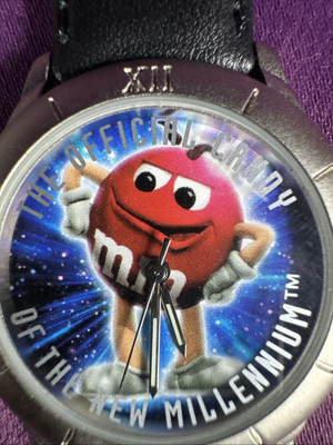 Untested - M&M's Official Candy of the New Millennium Analog Watch