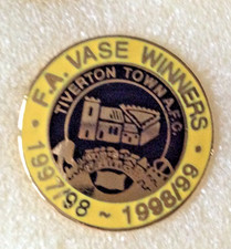 Tiverton Town Football Club F.A. Distintivo Vincitori Vaso 1997-98 e 1998-99