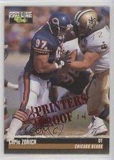 1995 Classic Pro Line Printers Proof /400 Chris Zorich #71 0q3