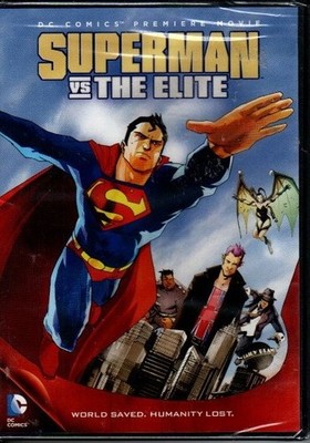 DC Comics Movie: Superman vs. the Elite (DVD, 2012, animated movie) NEW, sealed