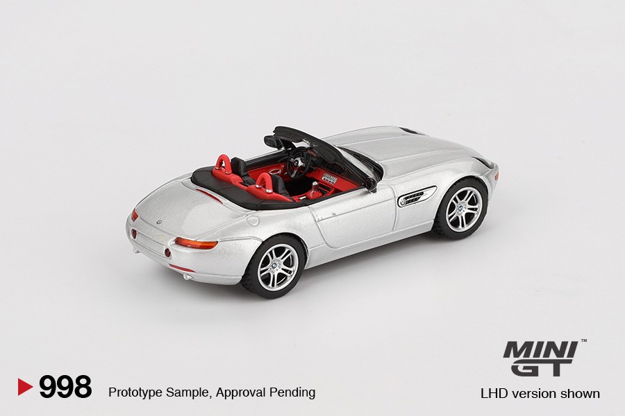 Mini GT #998 BMW Z8 Silver LHD Diecast Model Car | eBay