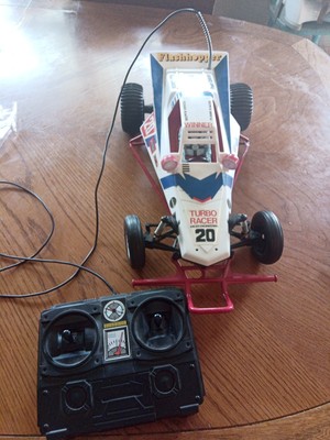 Vintage Turbo Racer Flashhopper 80s power collector Race Car See Discrimination 