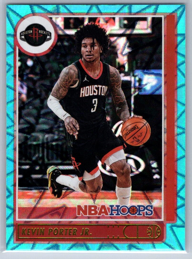 2021-22 Hoops Kevin Porter Jr. Teal Explosion #154