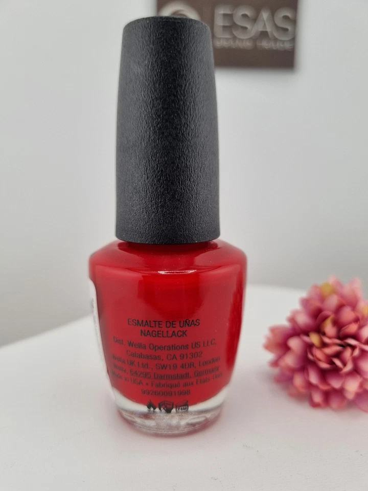 1 x OPI Nail Lacquer Nagellack Nr. Nln25 Nl - Big Apple Red 15 ml NEU - Bild 2 von 2