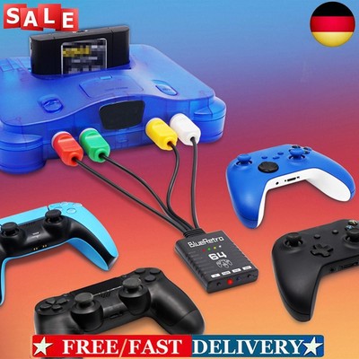 Wireless Controller Konverter Tragbarer Gamepad Konverter Adapter für N64 Konsol