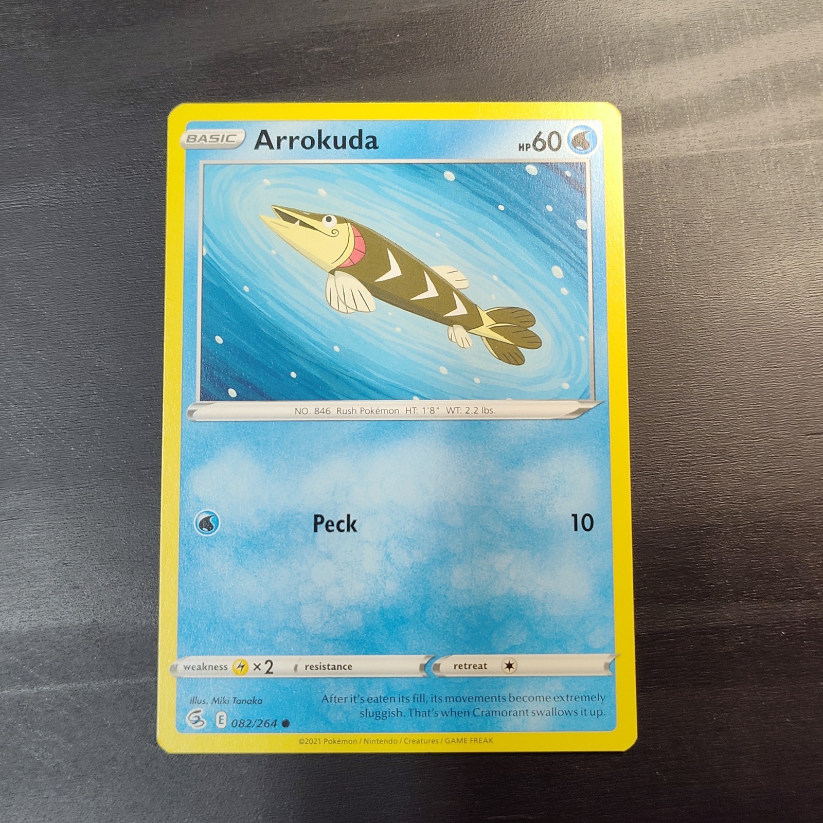 Arrokuda, #082/264: Common - Pokemon TCG Card