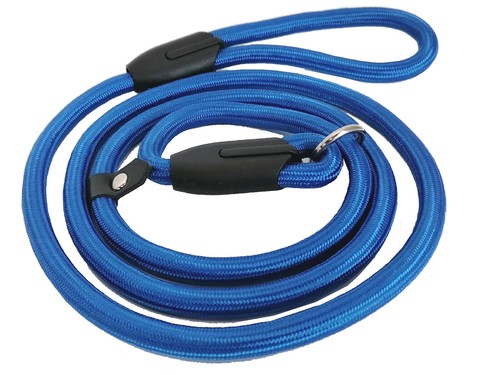 Schlaufe Schlupf Seil Leine Leine Training Würgen Haustier Halsband 4 Fuß Hund Nylon verstellbar - Bild 4 von 16