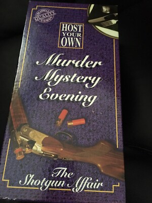 Veranstalte deinen eigenen Mord Mystery Abend ''The Shotgun Affair'' Cheatwell Games