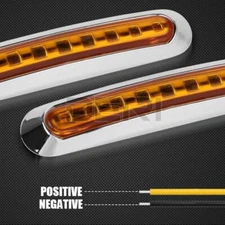 LED Side Marker Light Clearance Light Truck Trailer Van RV Waterproof Red Yellow