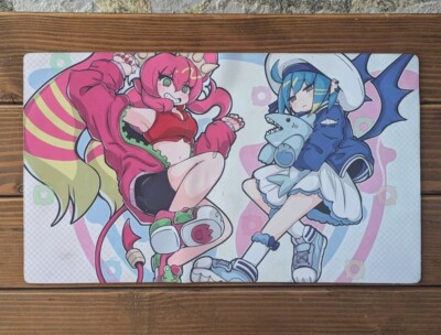 New Mlikemat Duel Playmat Evil Twins Ki-sikil & Lil-la TCG CCG Trading Card Game Mat Borsa Gratuita (ZD014-606 - Foto 13