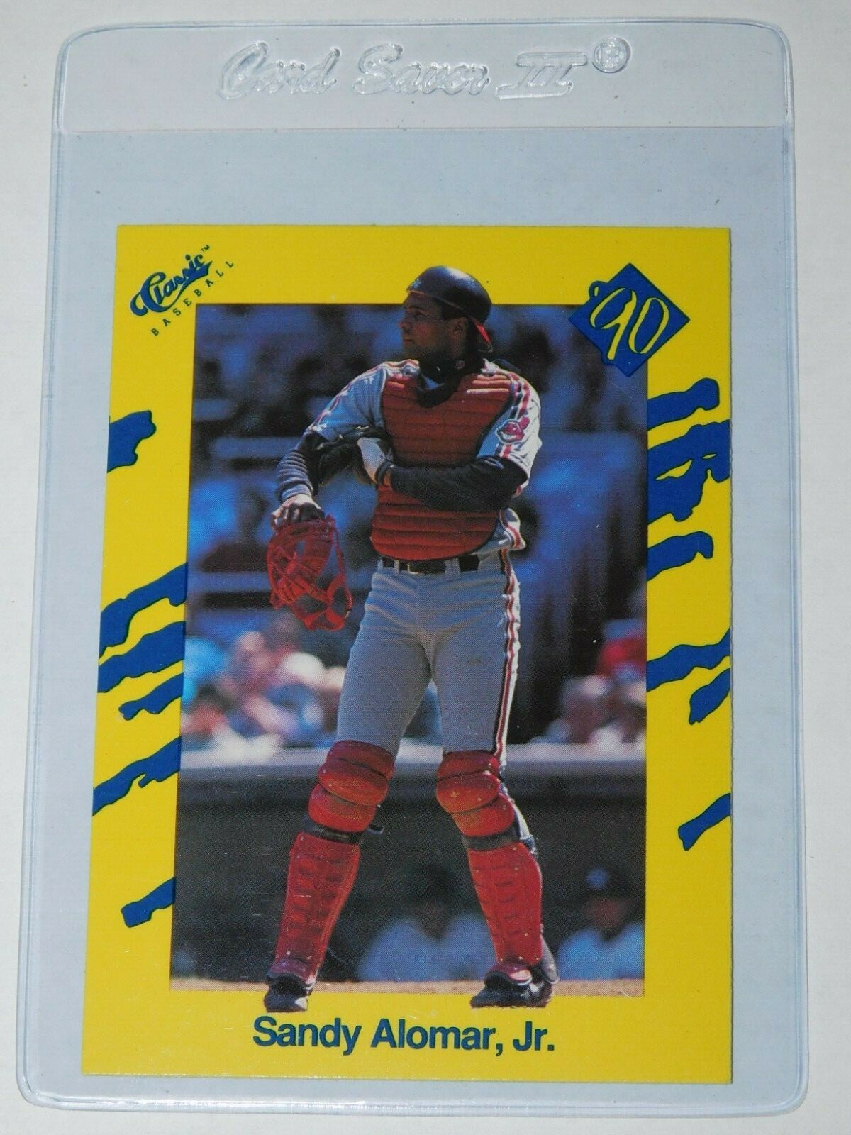 1990 CLASSIC YELLOW SANDY ALOMAR JR CARD #T76 (Near Mint) | eBay