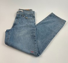 Levi's Women '94 Baggy Mid Rise Straight Leg Zip Fly Jeans 26x31 Blue NWT