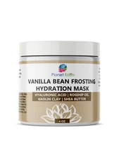 Planet Eden Vanilla Bean Frosting MOISTURIZING Skin Facial Mask -  SPA QUALITY
