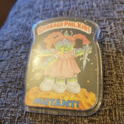 1986 Topps Garbage Pail Kids MUTANT Button Badge Pin Pinback | eBay
