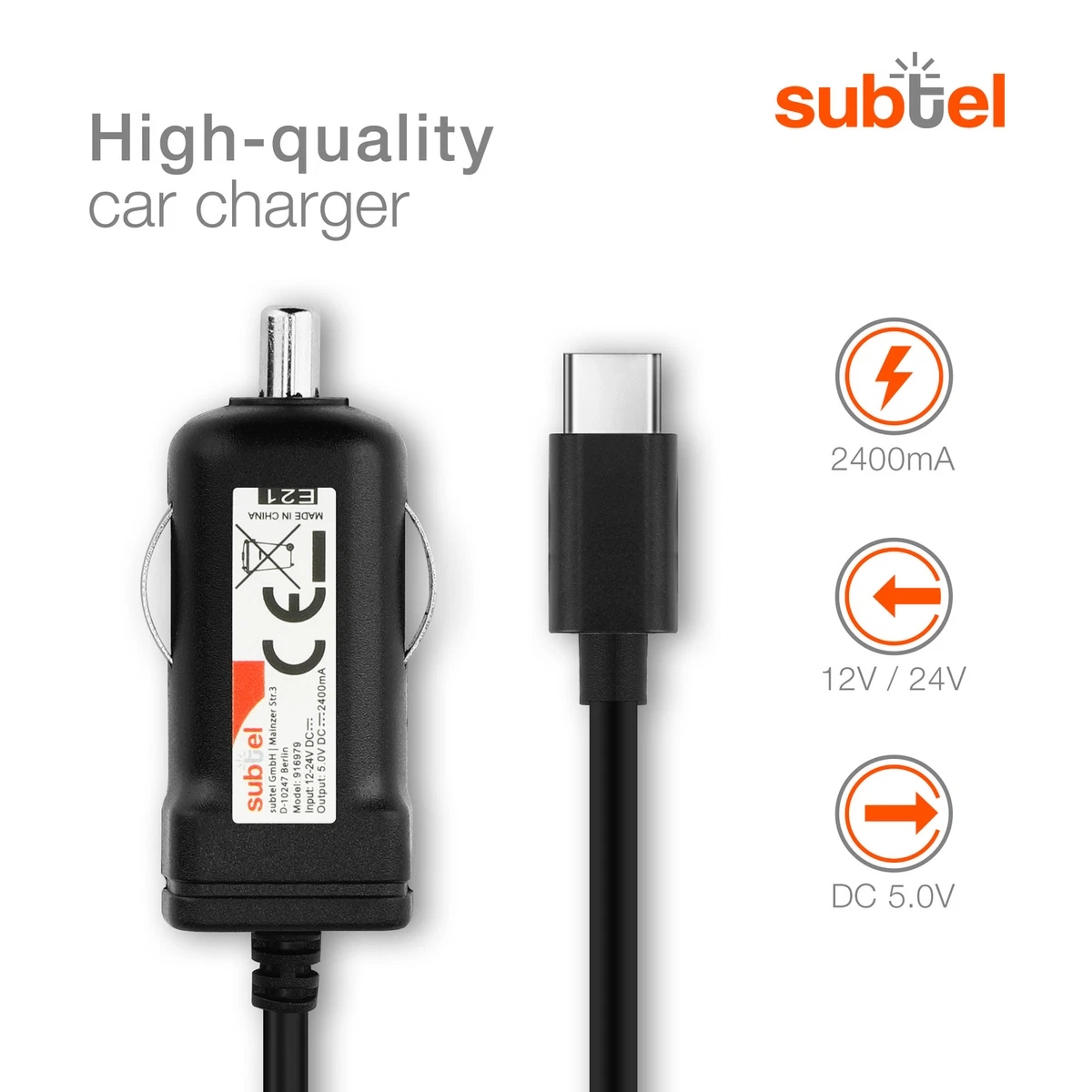 USB In Car Phone Charger for Samsung Galaxy Note 8 Duos SM N950FD