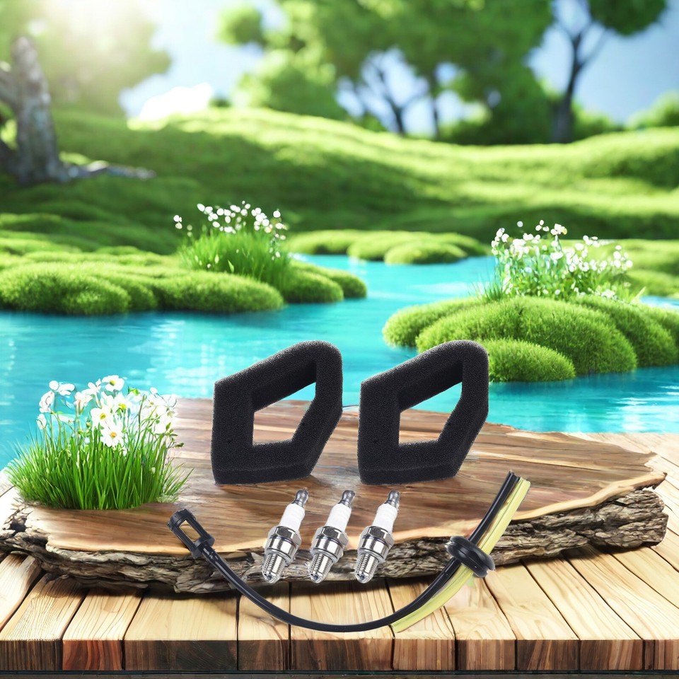 Filter Kit Spark Plug Fuel Line HHB25 HHH25 Replacement TRIMMERS