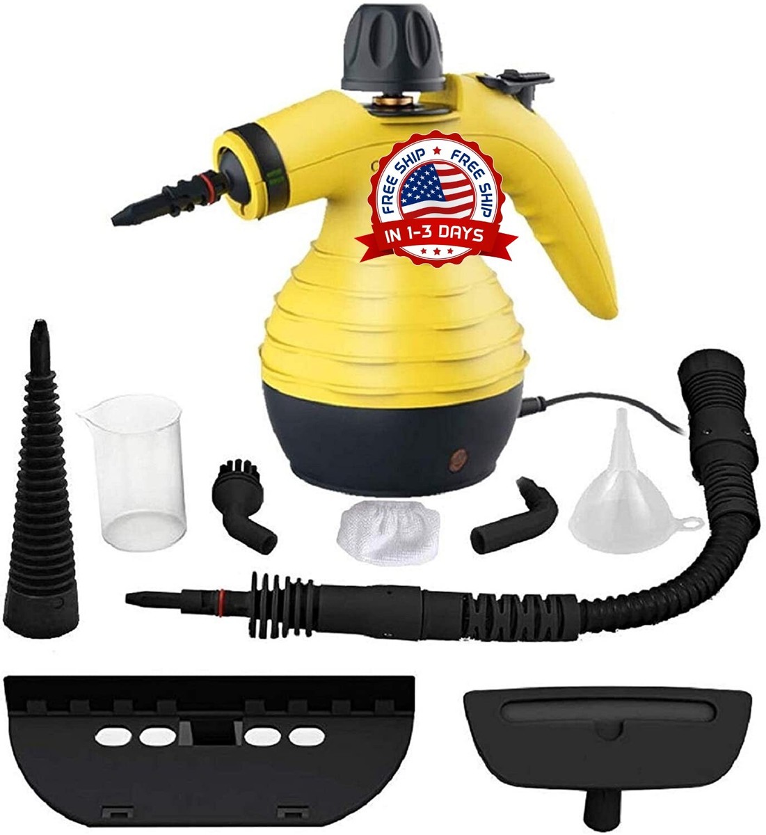 Limpiador A Vapor Manual Presurizado Lavadora De Presion De Vapor Agua  Multiuso | eBay