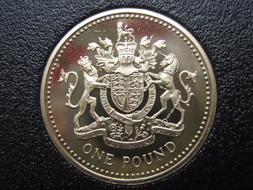 proof decimal 1 coin one pound 1990 - 1999 - choose your date