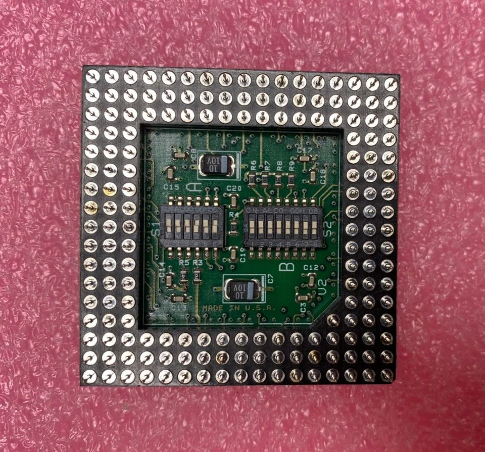 Vintage & New AMD Am5x86-P75 CPU AM486DX5-133W16BHC Chip on PNY Board, Very Rare - Image 4 of 4