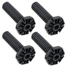 Adjustable Foot Leg Dishwasher Washing Machine Tumble Dryer L:91mm Dia: 20mm x 4