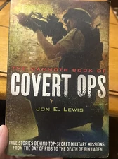 The Mammoth Book of Covert Ops, Jon E Lewis, 2014, PB, G