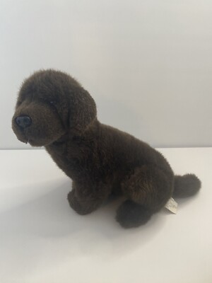 E&J Classic Prima Collection Brown Chocolate Labrador Plush Stuffed Animal READ