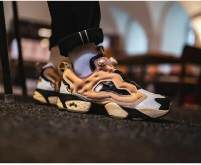 🔥Reebok x Kung Fu Panda Instapump Fury OG Po GZ8632 men's basketball shoes 