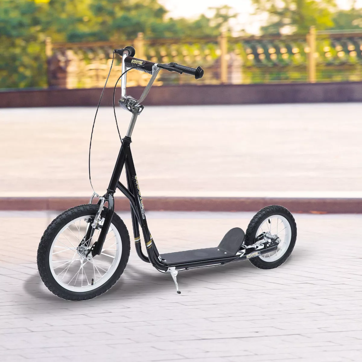 Scooter Adult Teen Push Scooter Kids Bike Bicycle Ride On Alloy