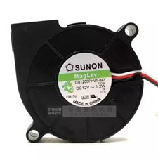 SUNON GB1205PHV1-8AY 5015 DC12V 1.2W 5CM 3-Wire Turbo Cooling Fan