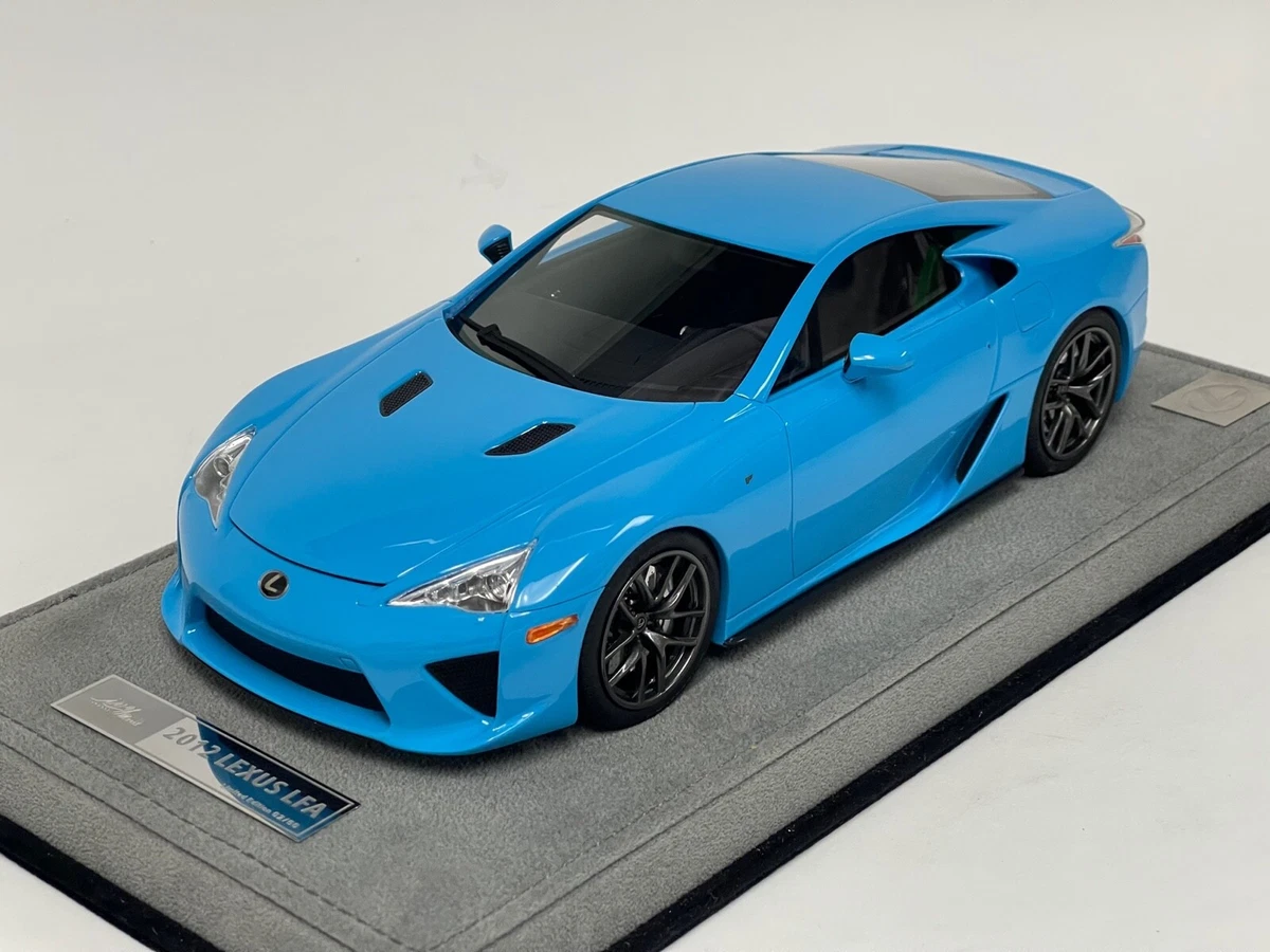 1/18 Ivy Models Lexus LFA from 2011 in Baby Blue limited to 60 pieces De Luxe