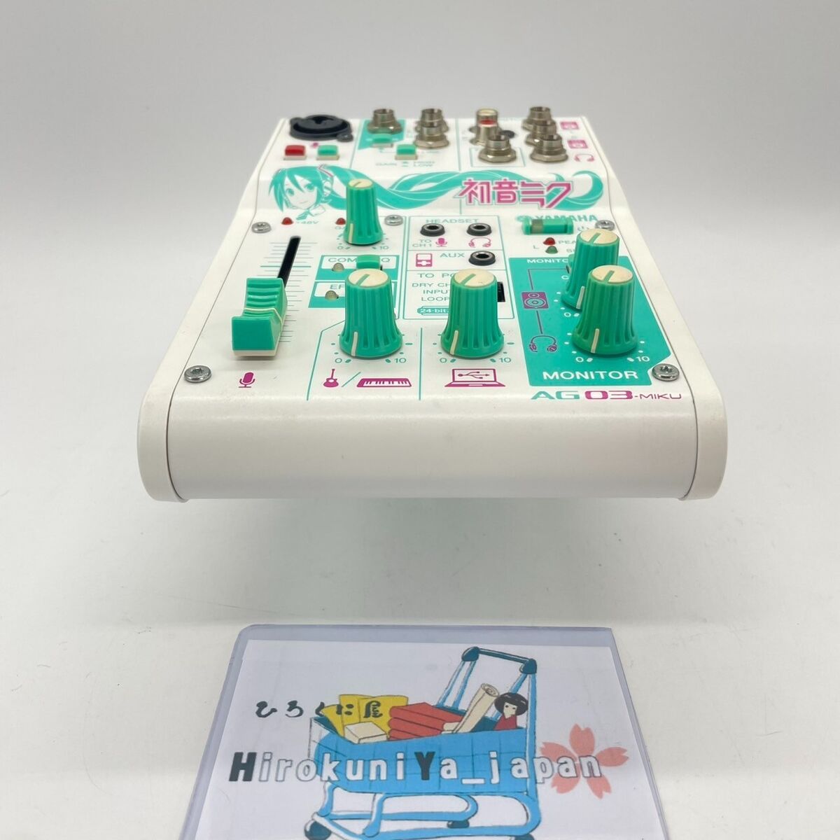 YAMAHA Hatsune Miku AG03-MIKU Webcasting Mixer 3-Channel USB YAMAHA Hatsune Miku AG03-MIKU Webcasting Mixer 3-Channel USB