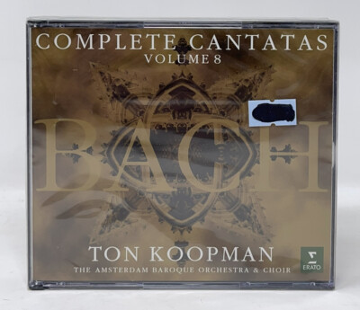 BACH - Bach: Complete Cantatas Vol.8 / Koopman - 3 CD - FACTORY SEALED BRAND NEW