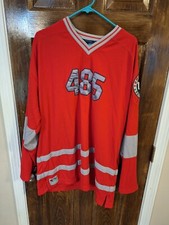 VINTAGE 90s Tommy Hilfiger Athletics L Jersey Shirt Long Sleeve 1999 VTG Tee