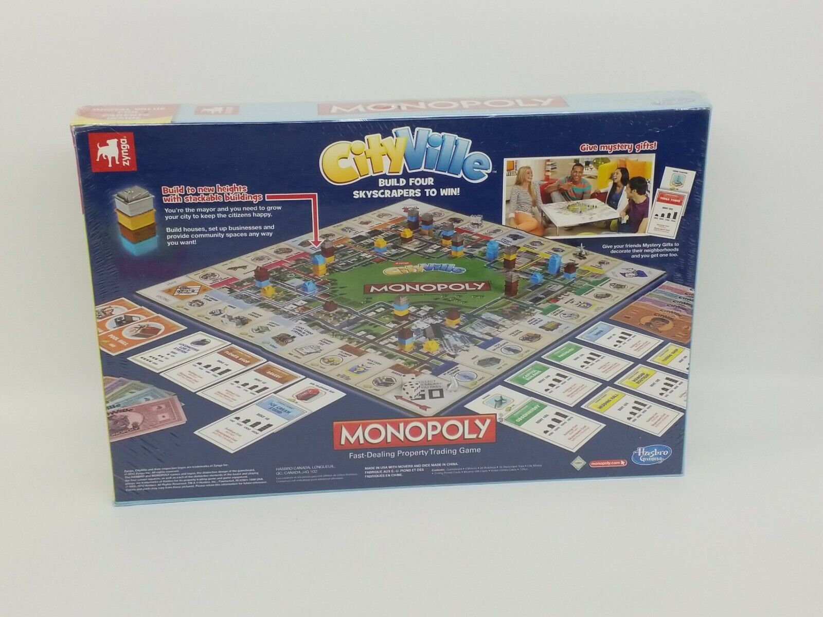 CityVille Monopoly, Fast-dealing property trading board game