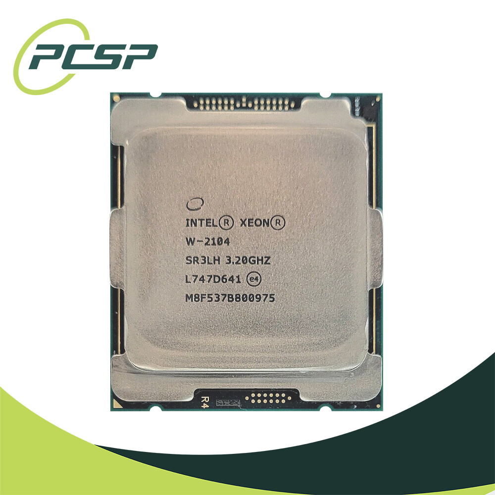 Intel Xeon W-2104 SR3LH 3.20GHz 8.25MB Quad Core LGA2066 CPU