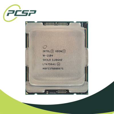 Intel Xeon W-2104 SR3LH 3.20GHz 8.25MB Quad Core LGA2066 CPU Processor