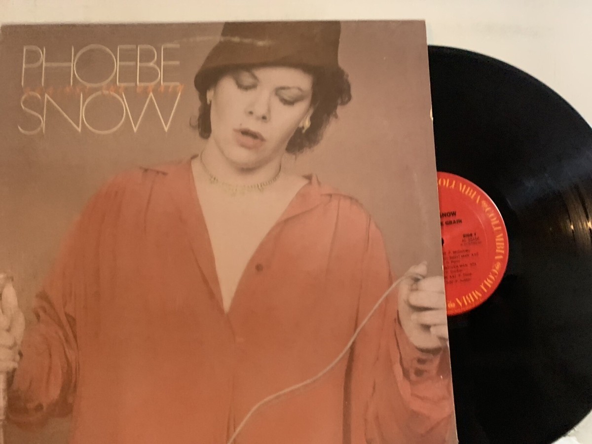 STERLING刻印　Phoebe ／Against The Grain Phoebe Snow ‎– Against The Grain LP 1978 Columbia ‎– JC 35456 VG