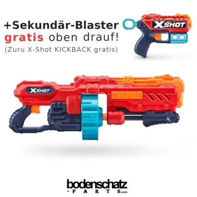 Dart Blaster X-Shot TURBO ADVANCE Red + gratis BLASTER / FOAM