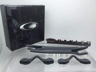 AUTHENTIC OAKLEY RADAR EV SLATE GREY EAR SOCKS NOSE PAD KIT Temple Tip