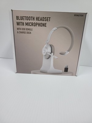 vonztek wireless headset with microphone
