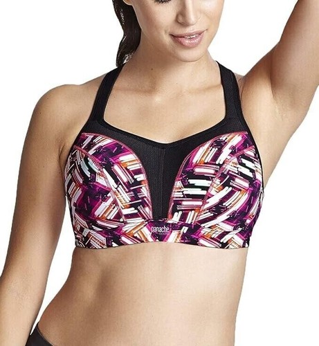 Anita Bobette Padded Underwire Bra - Black, 38F, Floral Lace & Comfy Support - View #11