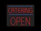 Catering Neon Sign for Retail Displays | Led Flex Neon | 31"W x 24"H x 1"D