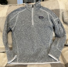 Kids Patagonia Better Sweater 1/4 Zip Pullover Size 10