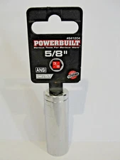 Powerbuilt 3/8" Drive 5/8-Inch 6 Pt Deep Socket # 641204