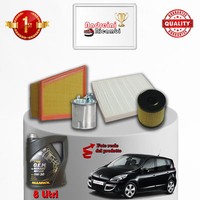 Inspektionskit Filter Und ÖL Renault Scenic III 2.0 DCI 110KW 150CV Von 2009->