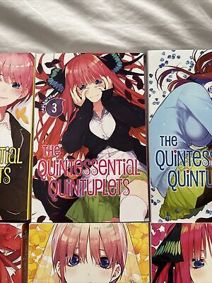 THE QUINTESSENTIAL QUINTUPLETS English MANGA Series by Negi Haruba Books 1-3  9781632367747